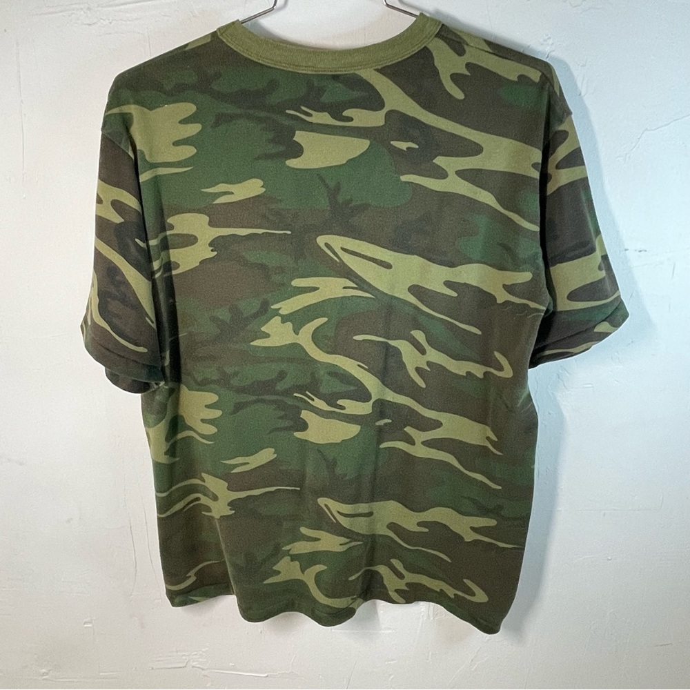 Vintage Ranger Camo Ringer Tee Shirt - Picture 2 of 9